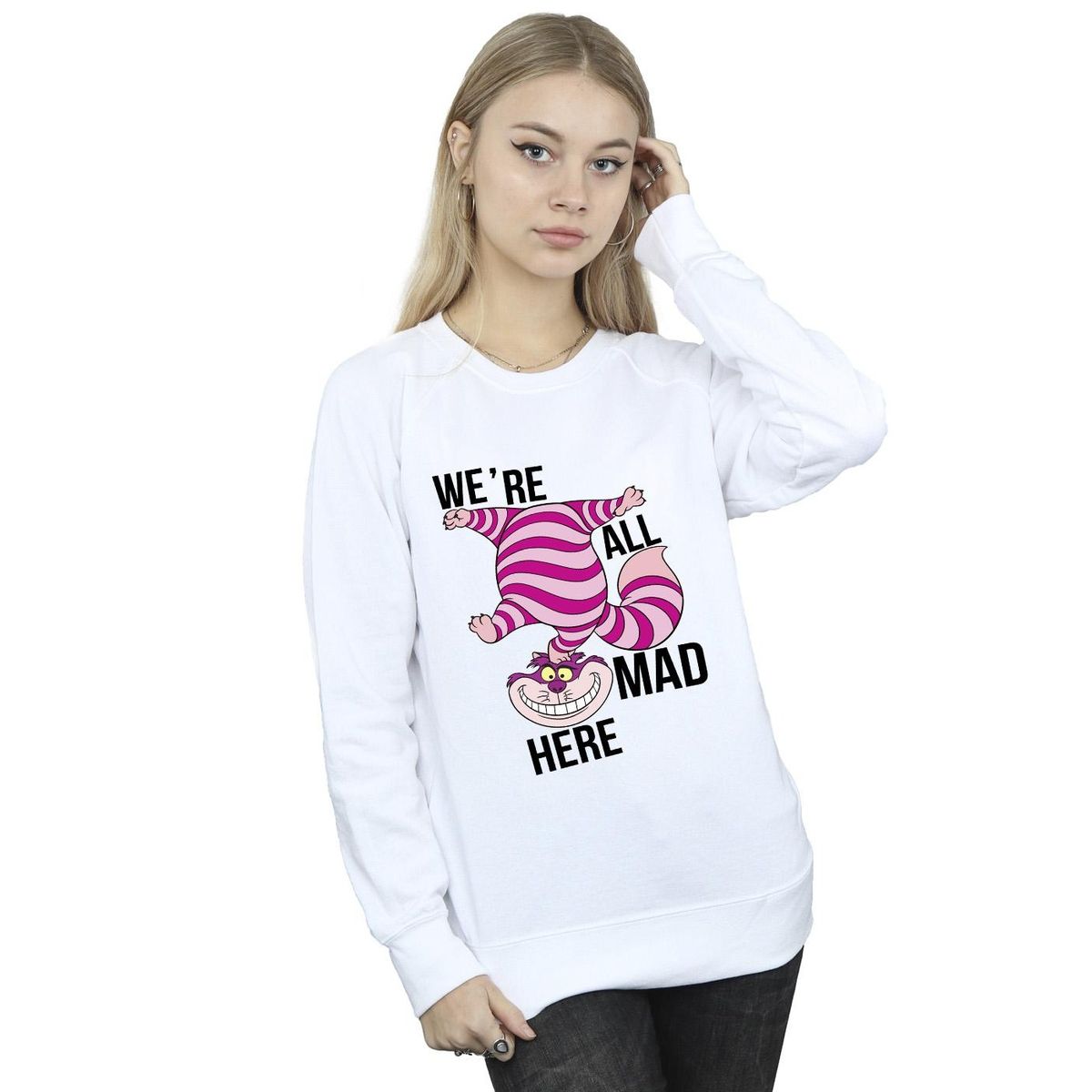 Alice im Wunderland Grafik-Sweatshirt