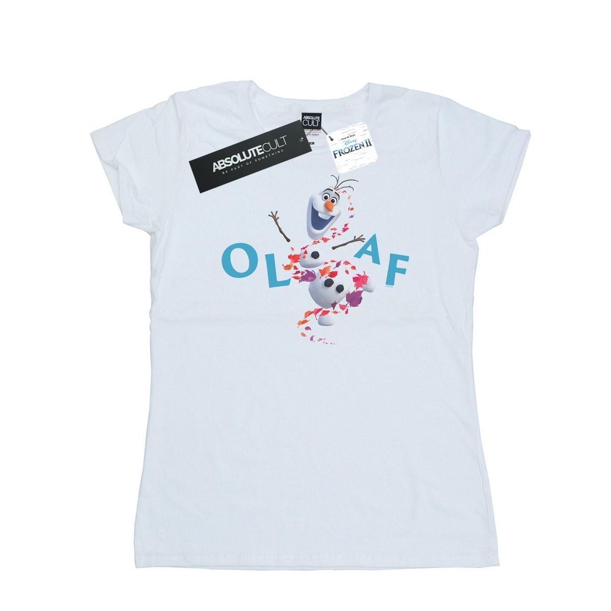 Baumwoll-T-Shirt mit Olaf-Grafikdruck
