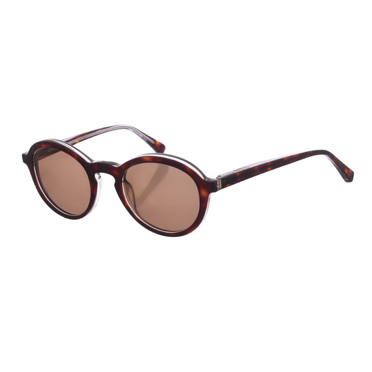 Zeitlose runde Acetat-Sonnenbrille