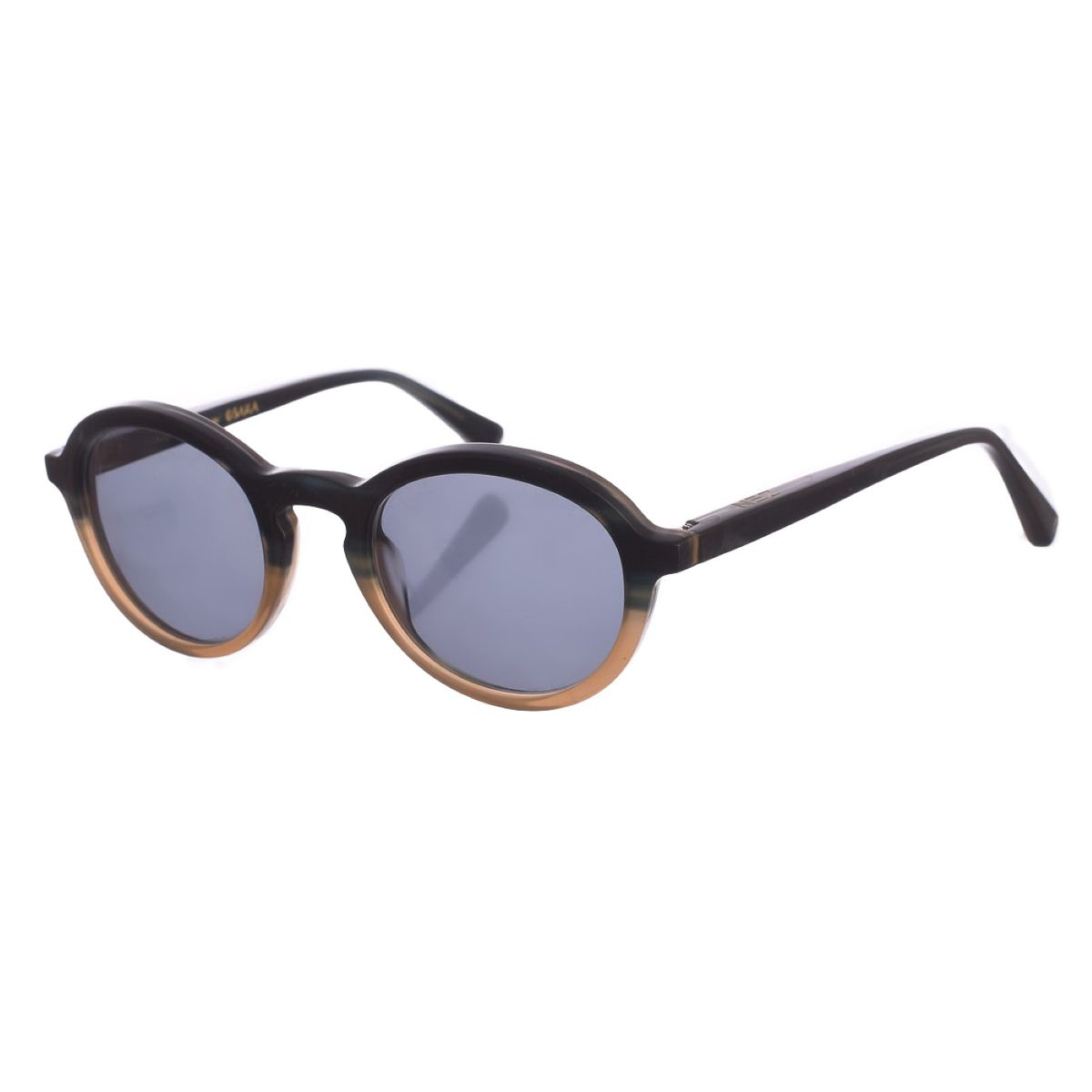 Zeitlose runde Acetat-Sonnenbrille