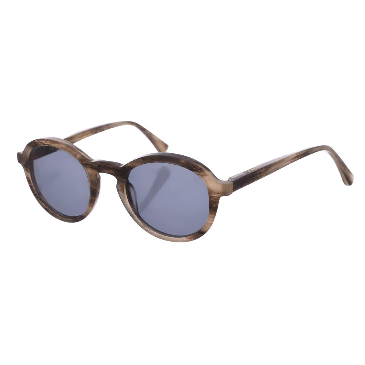 Zeitlose runde Acetat-Sonnenbrille