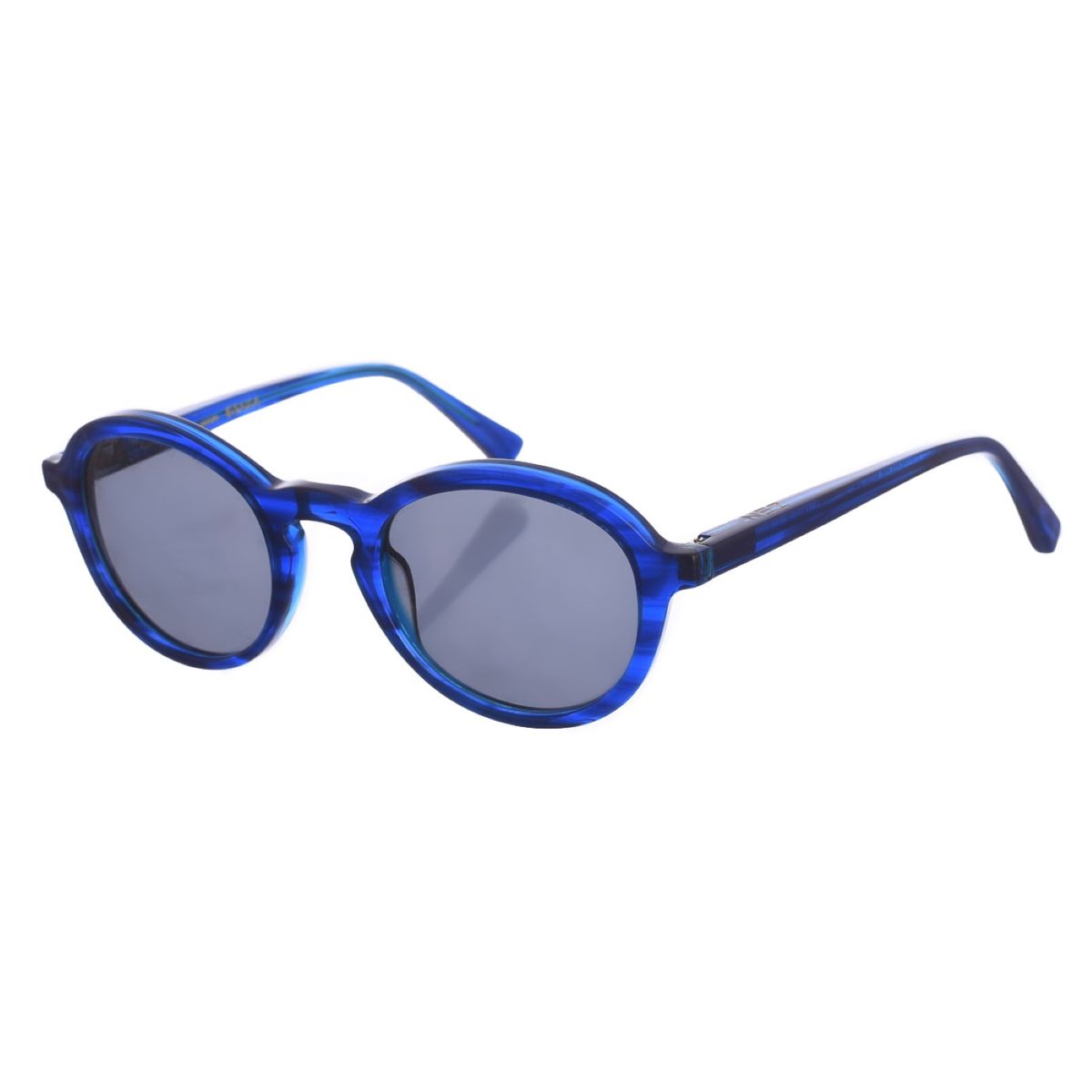 Zeitlose runde Acetat-Sonnenbrille