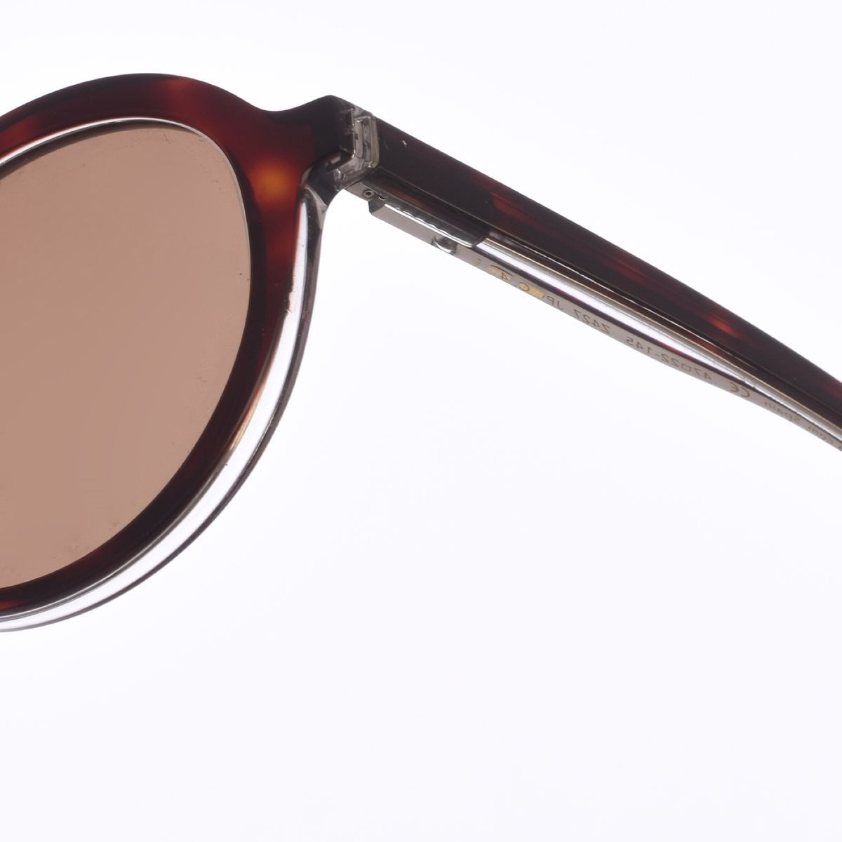 Zeitlose runde Acetat-Sonnenbrille