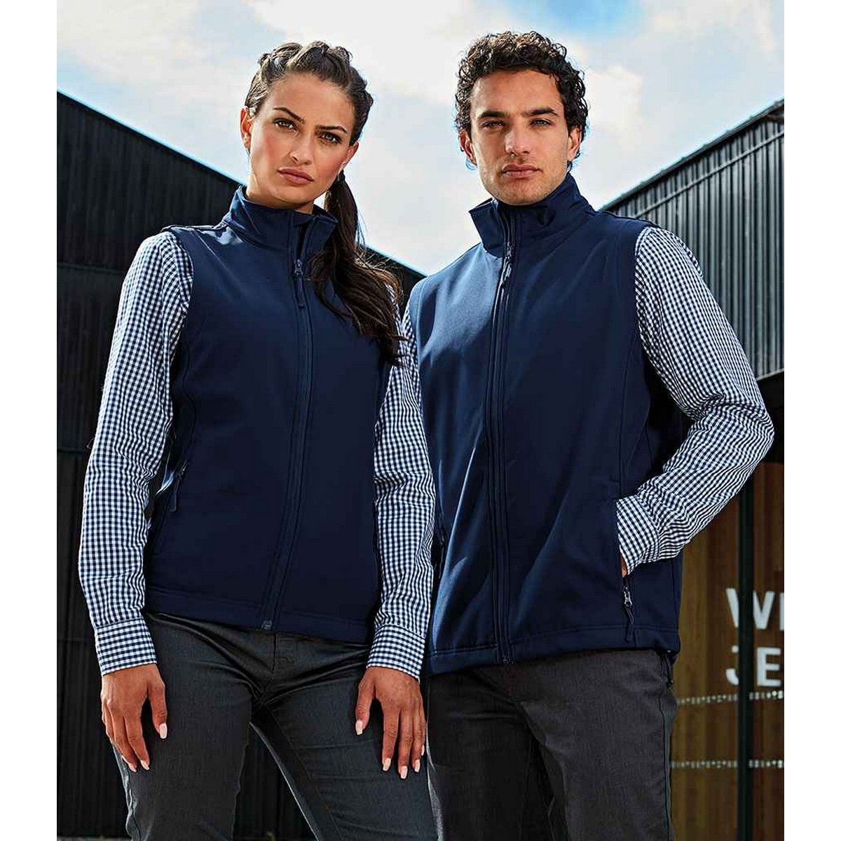 Winddichte Fleece-Gefütterte Recycling-Weste