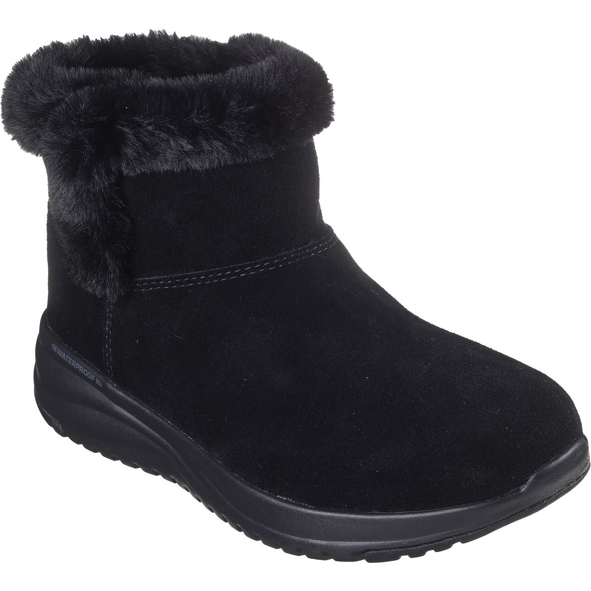Wasserdichte Wildleder-Stiefeletten