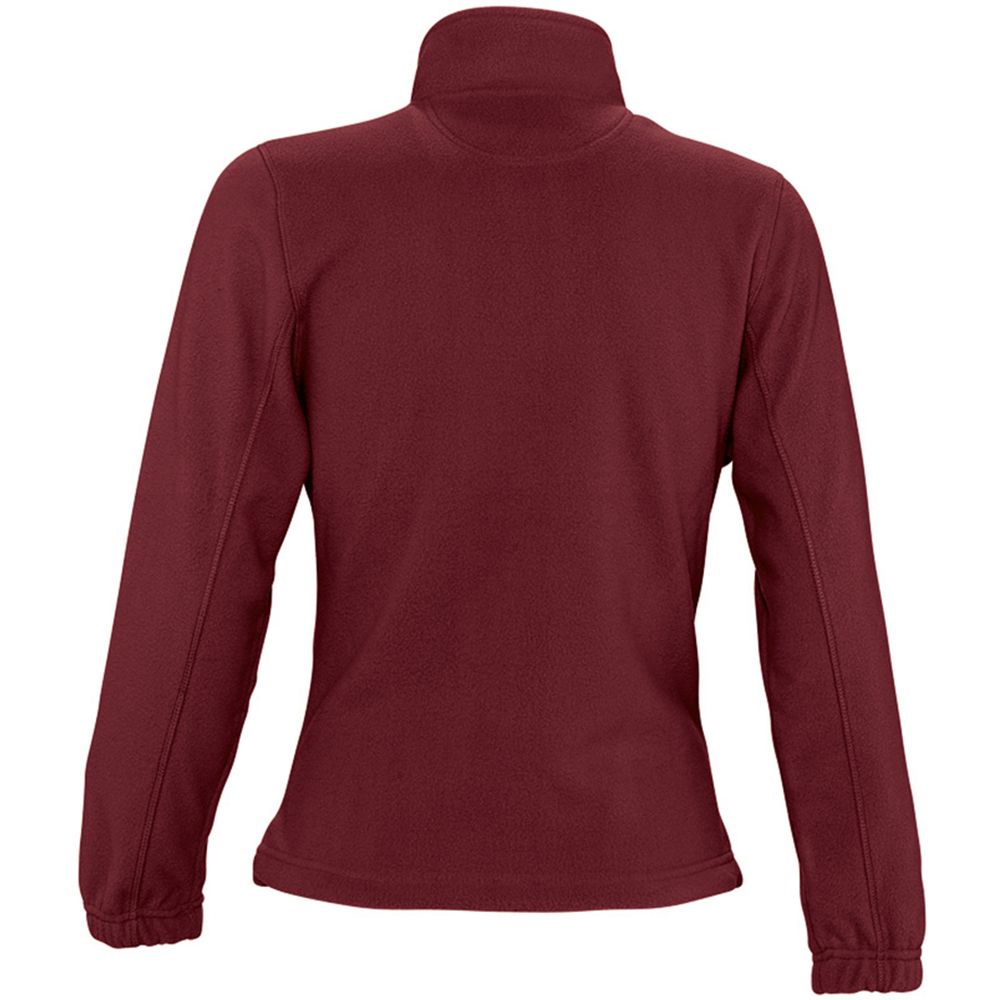 Klassische Fleecejacke mit Reißverschluss