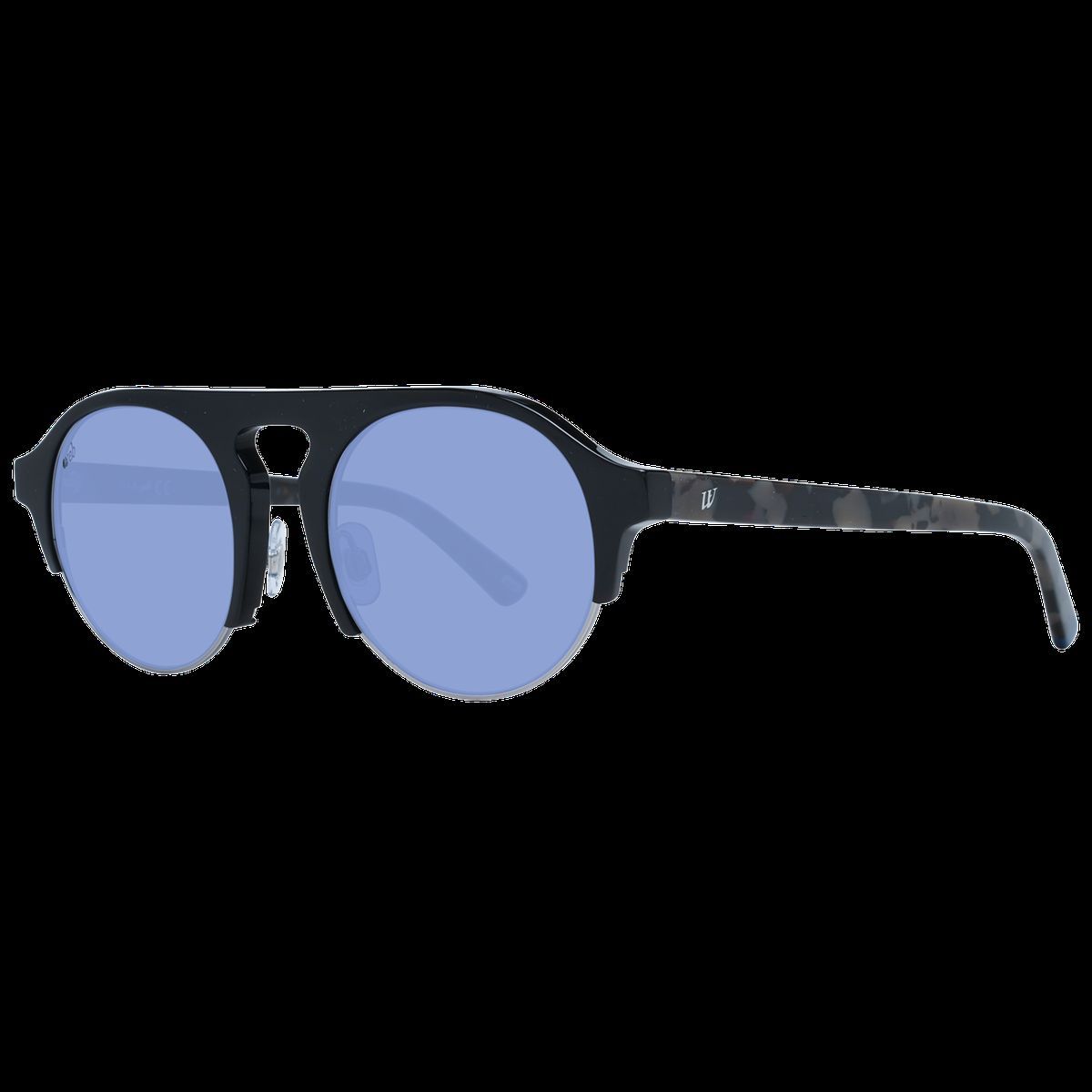 Markante runde Piloten-Sonnenbrille