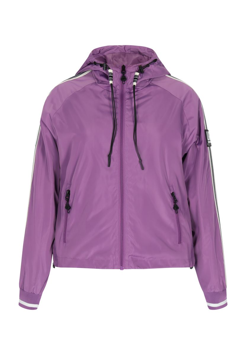 Leichte Blousonjacke mit Kapuze