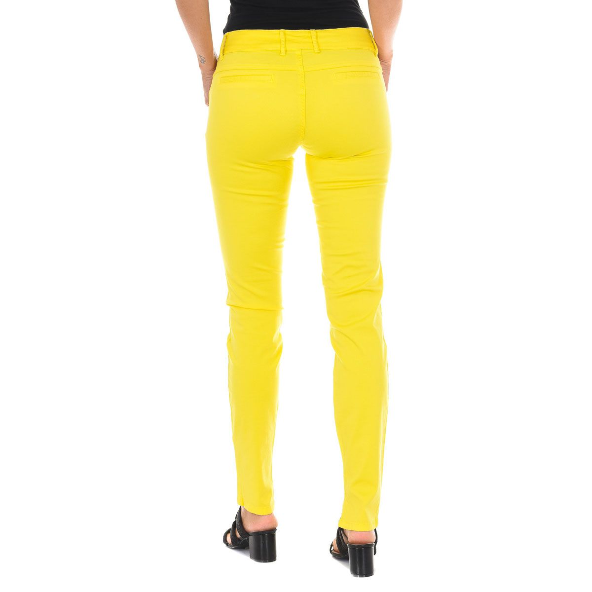 Schmale Chino-Hose in Knöchellänge