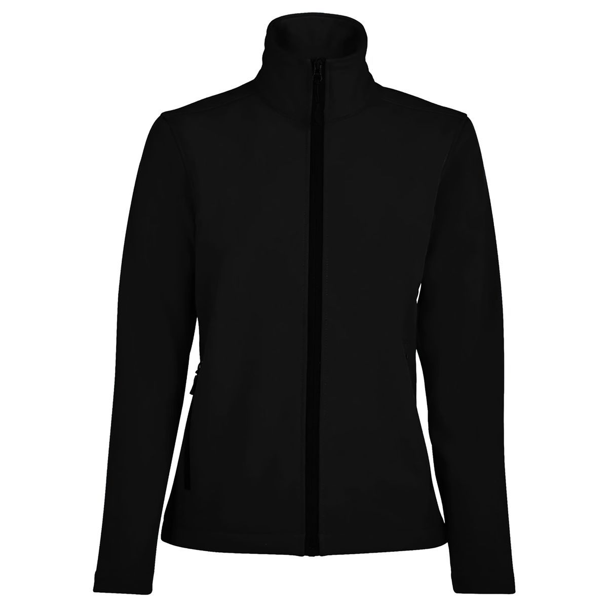 Wasserabweisende Softshell-Jacke mit Reißverschluss