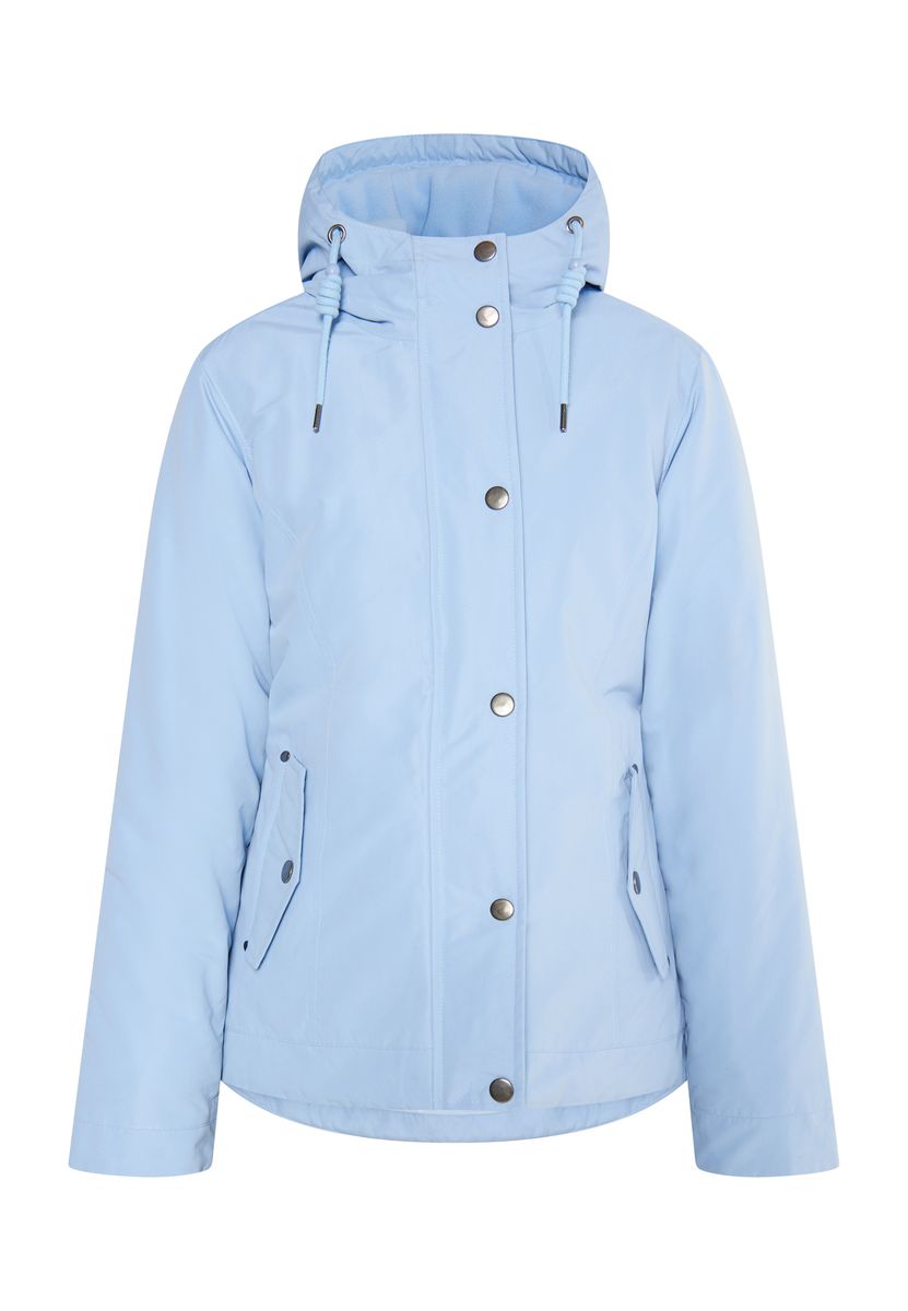 Wattierte Outdoorjacke mit Kapuze