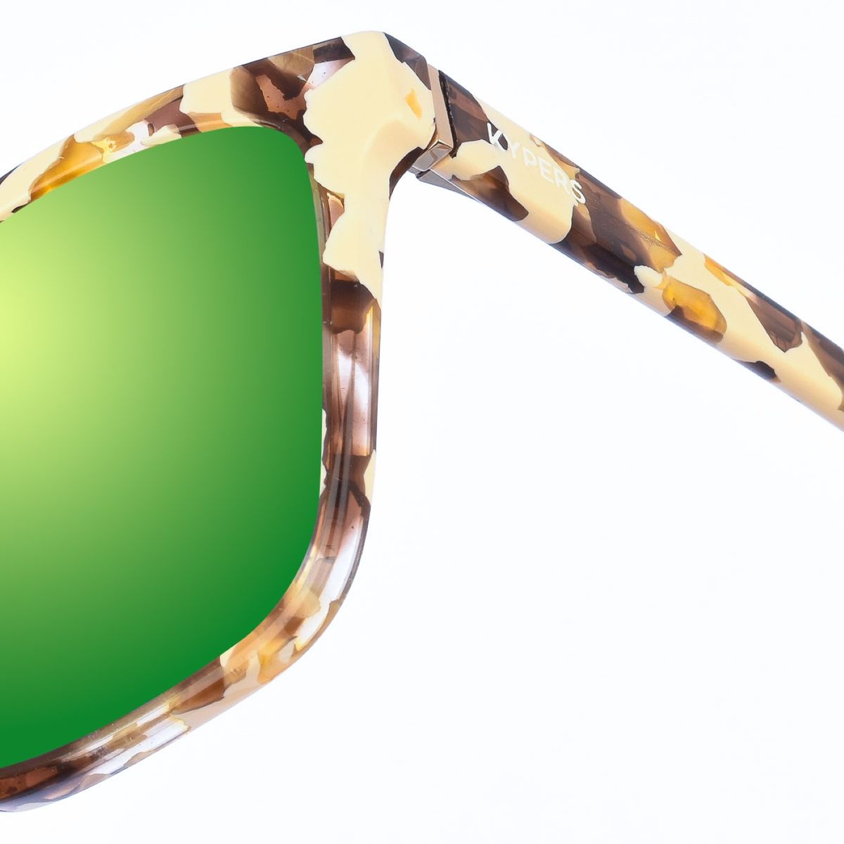 Moderne Eckige Sonnenbrille aus Acetat