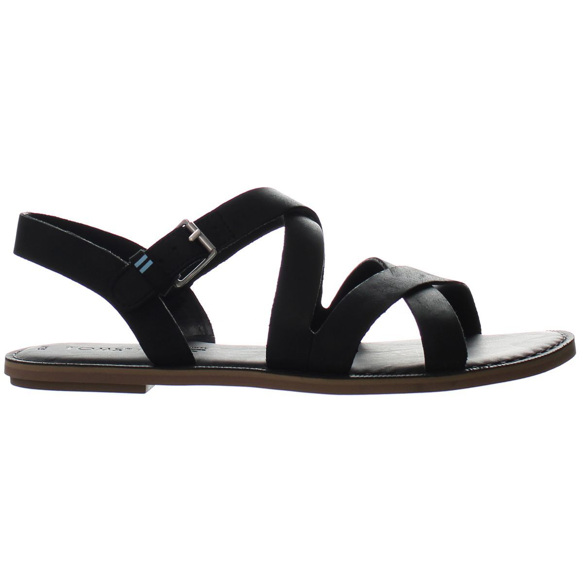 Minimalistische Leder-Sandalen mit Riemen
