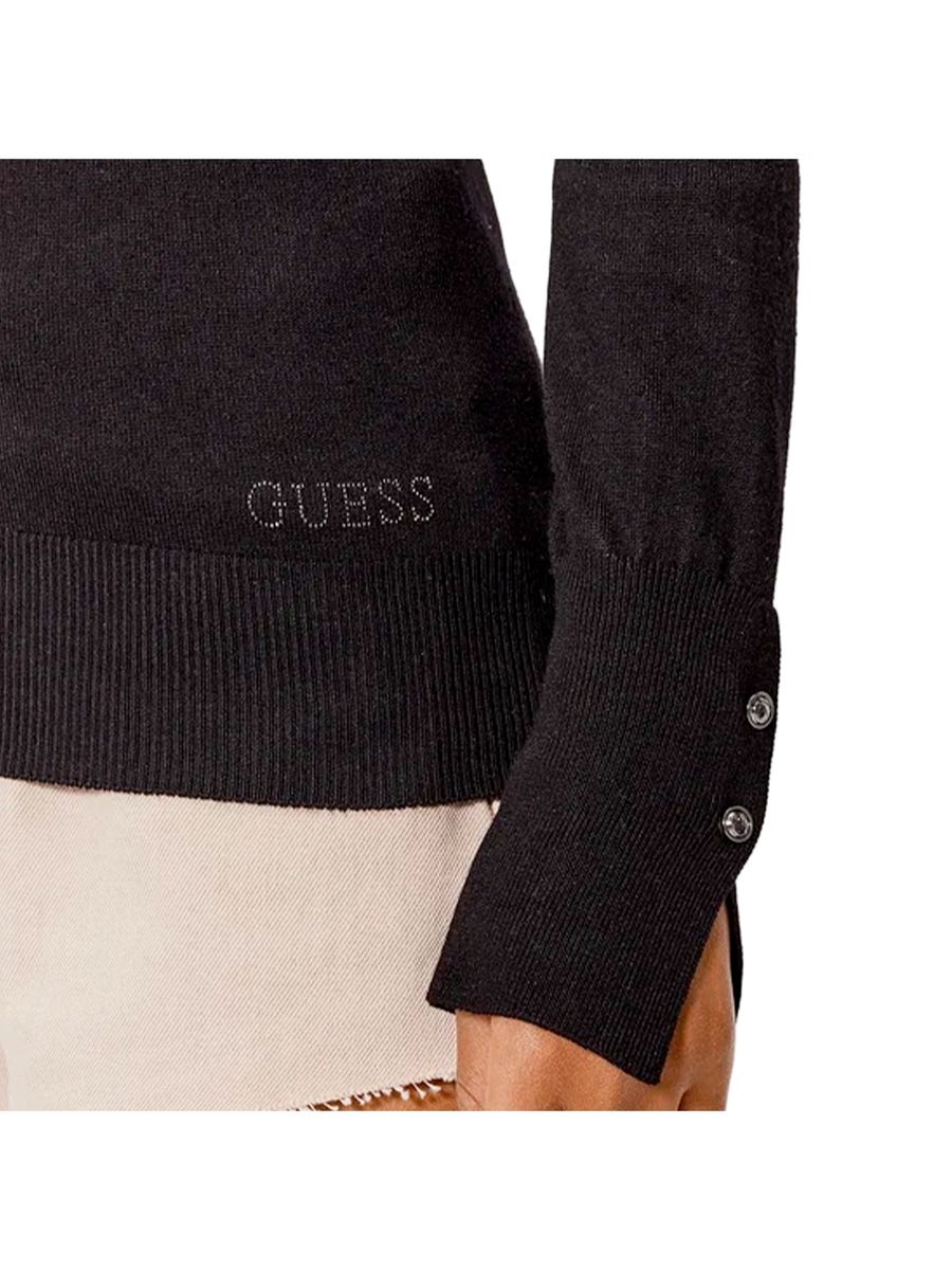 Elinor Baumwoll-Pullover mit Rundhalsausschnitt