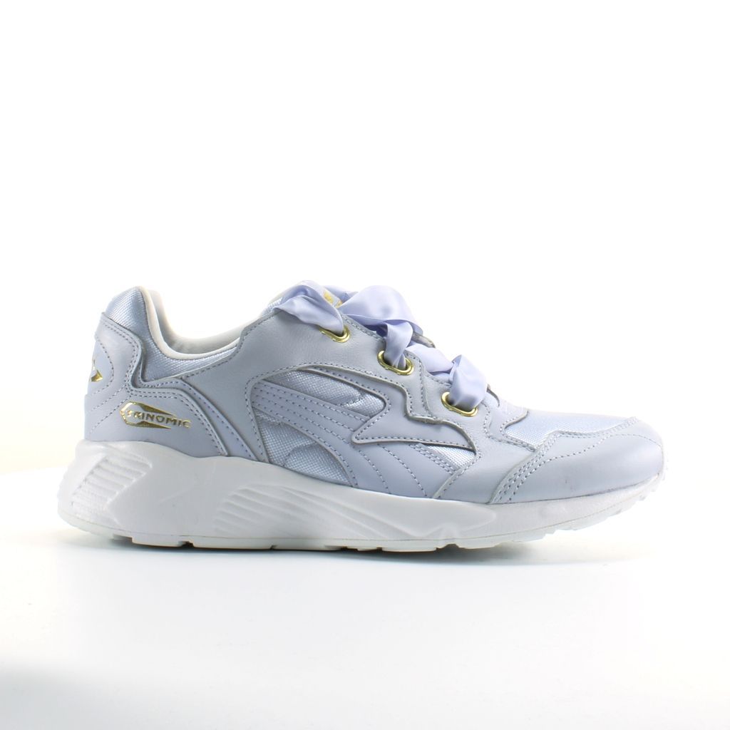 Sneaker mit Satin-Schleifenbändern