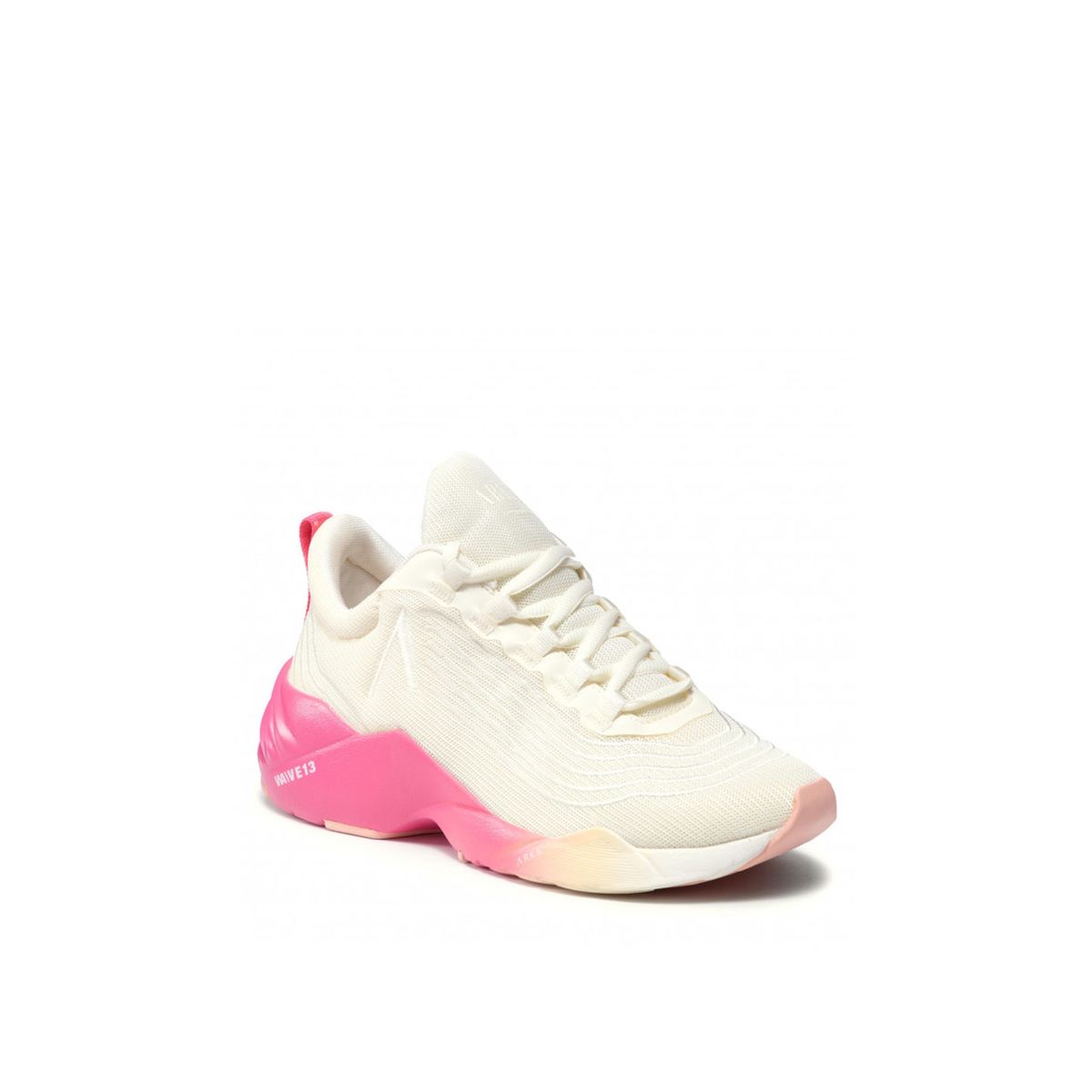 Mesh-Sneaker mit Wellenstruktur