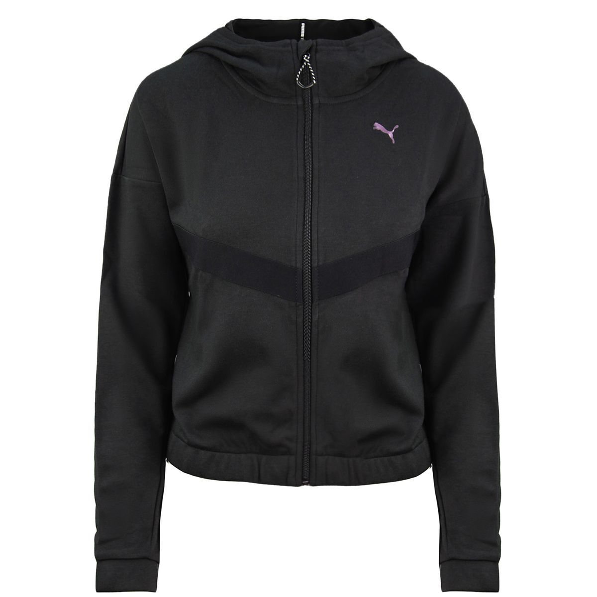 Kapuzenjacke mit Grafik-Ärmel