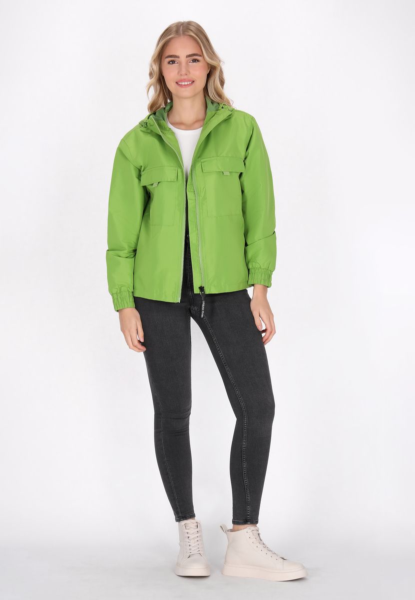Leichter Kapuzen-Anorak im Utility-Stil