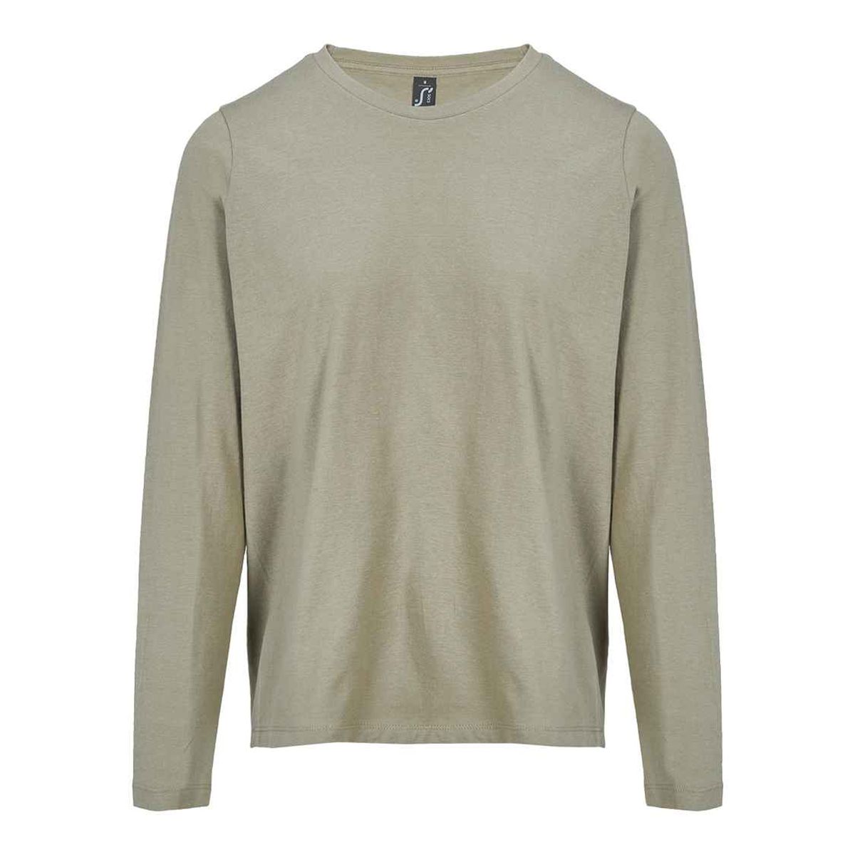 Klassisches Langarmshirt aus Baumwolle
