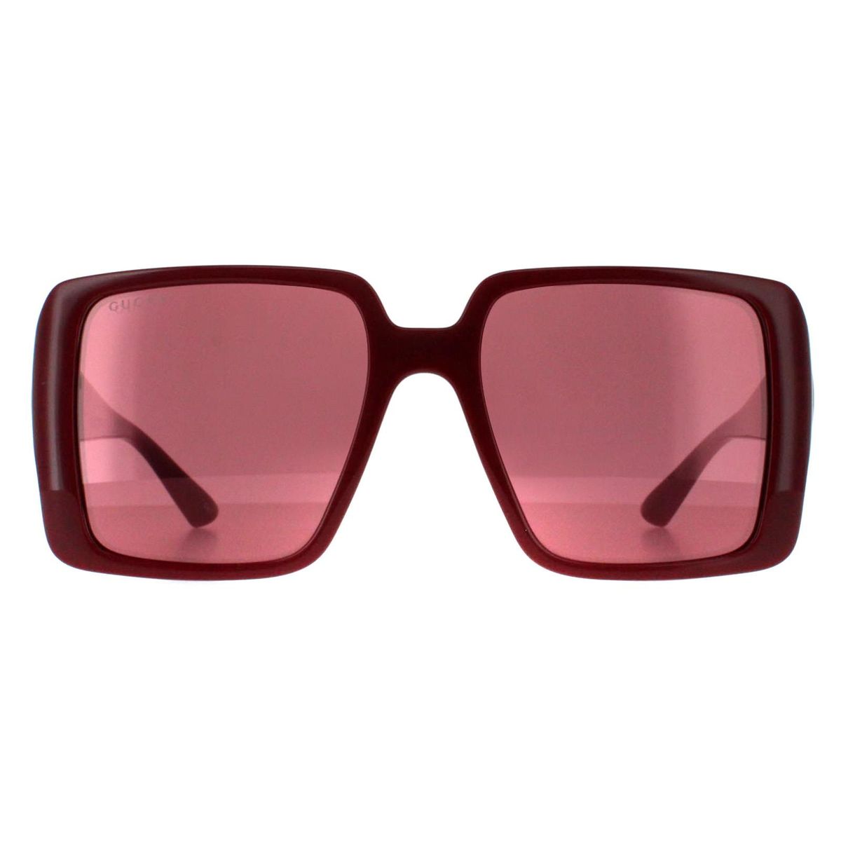 Oversized eckige Sonnenbrille mit Logo