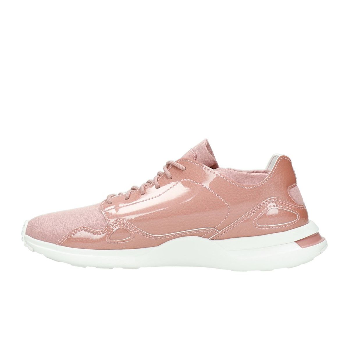 Laufschuh mit Lack-Oberfläche