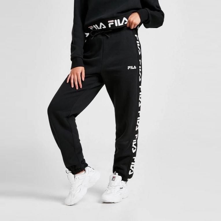 Jogginghose mit Jacquard-Logostreifen