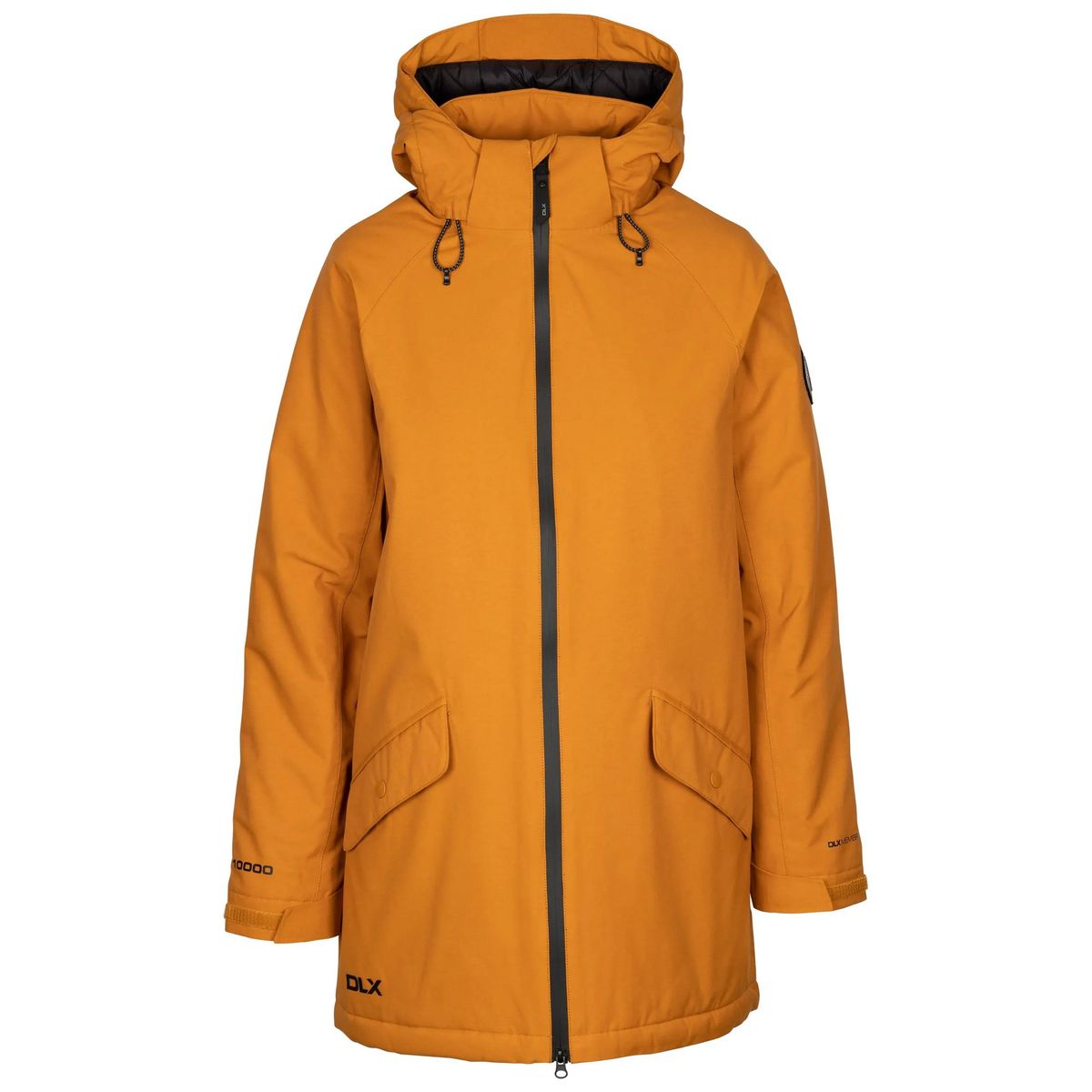 Wasserabweisender wattierter langer Parka
