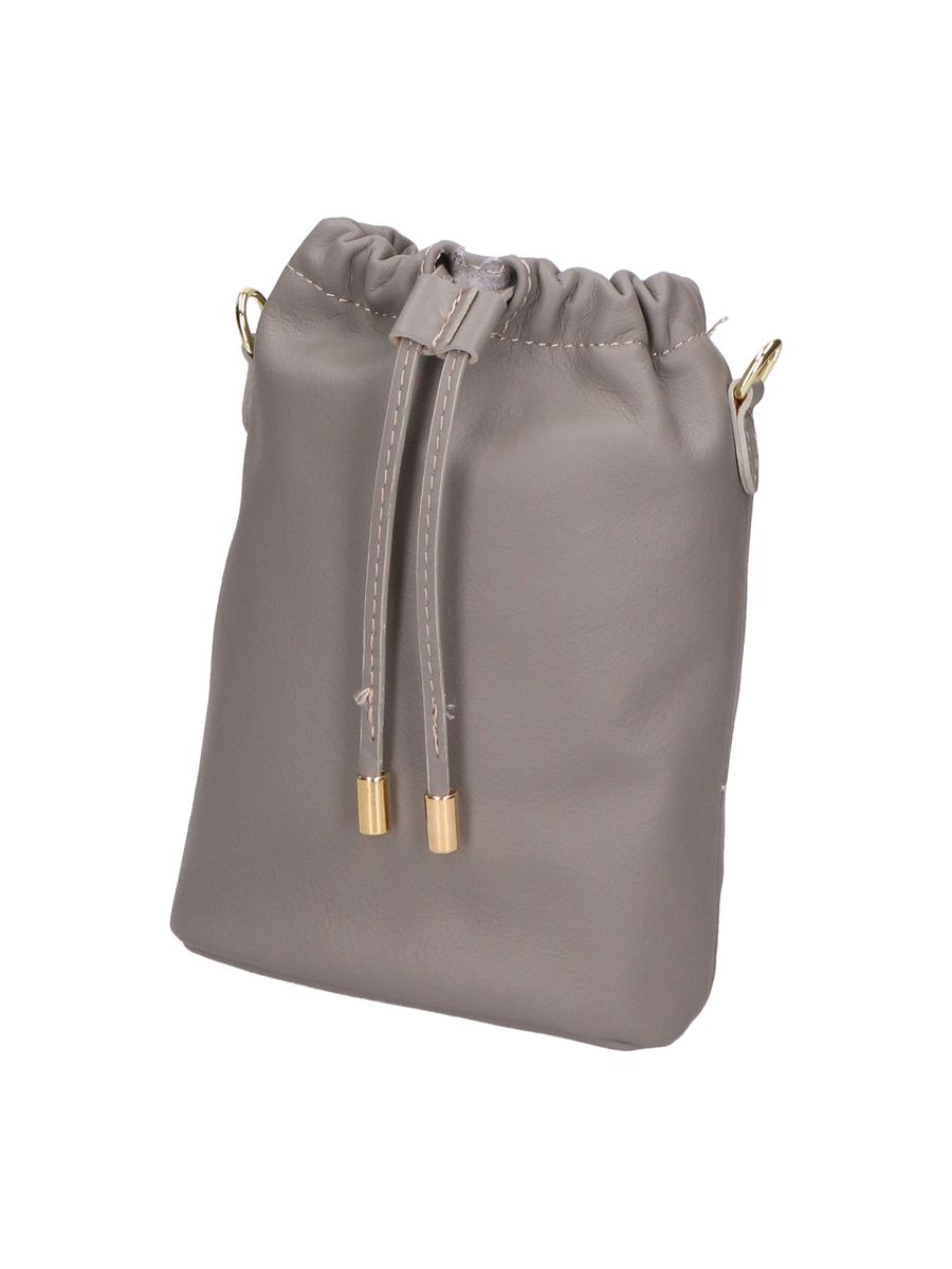 Beuteltasche aus weichem Leder