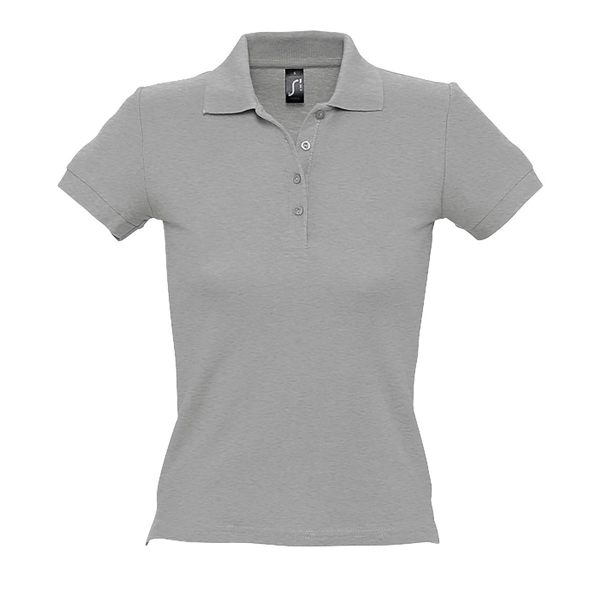 Klassisches tailliertes Piqué-Poloshirt