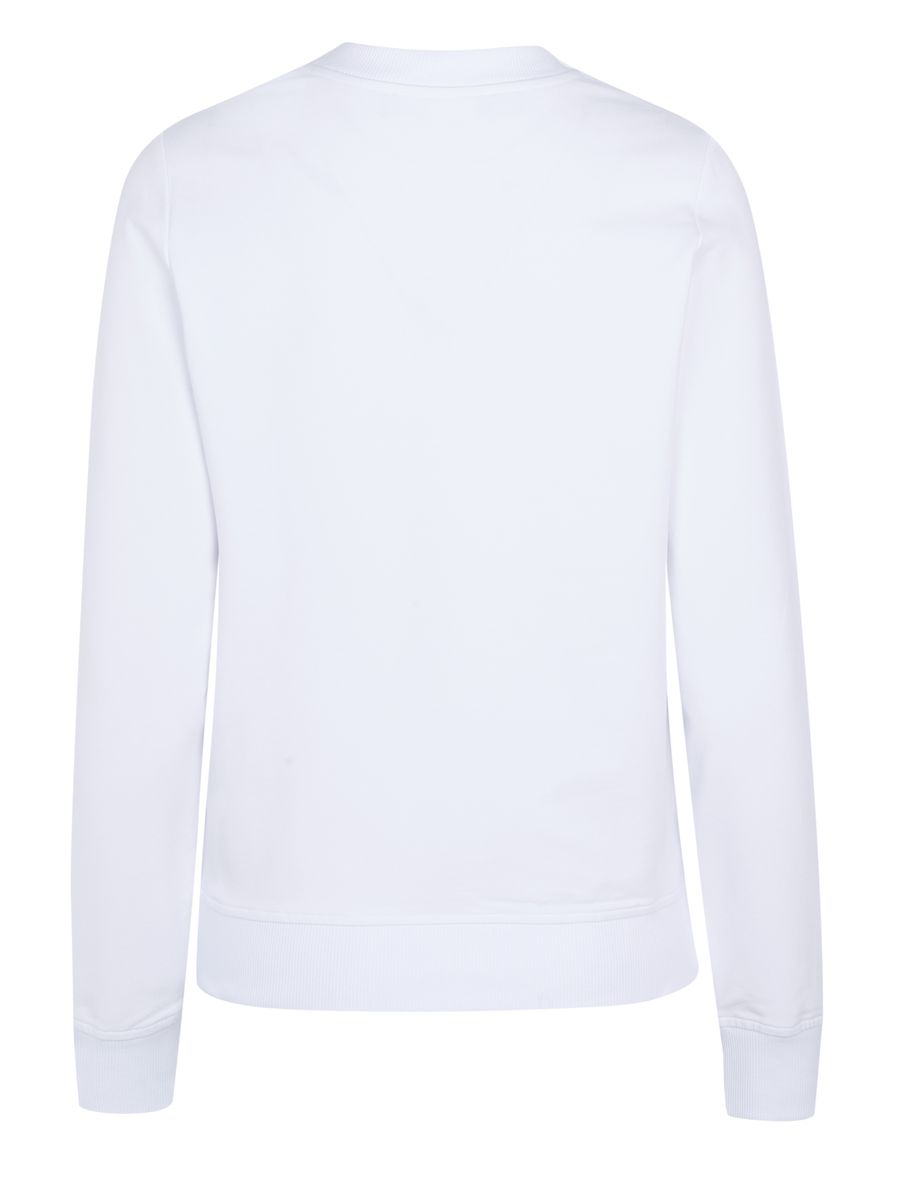 Sweatshirt mit sternverziertem Herz-Print