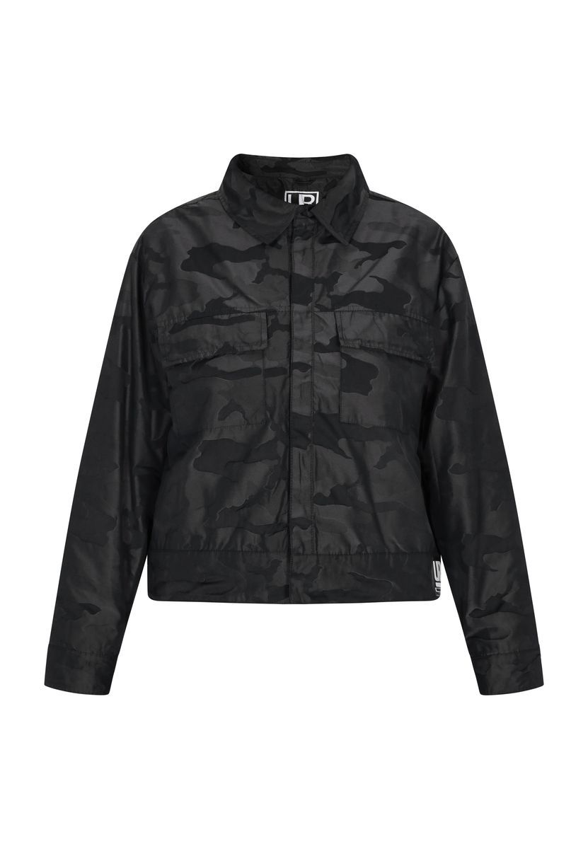 Blouson-Jacke mit dezentem Camouflage-Muster