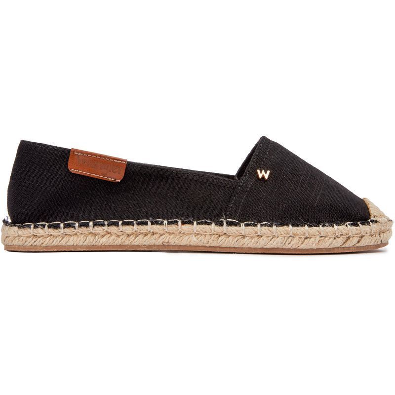 Klassische Espadrilles aus Textil