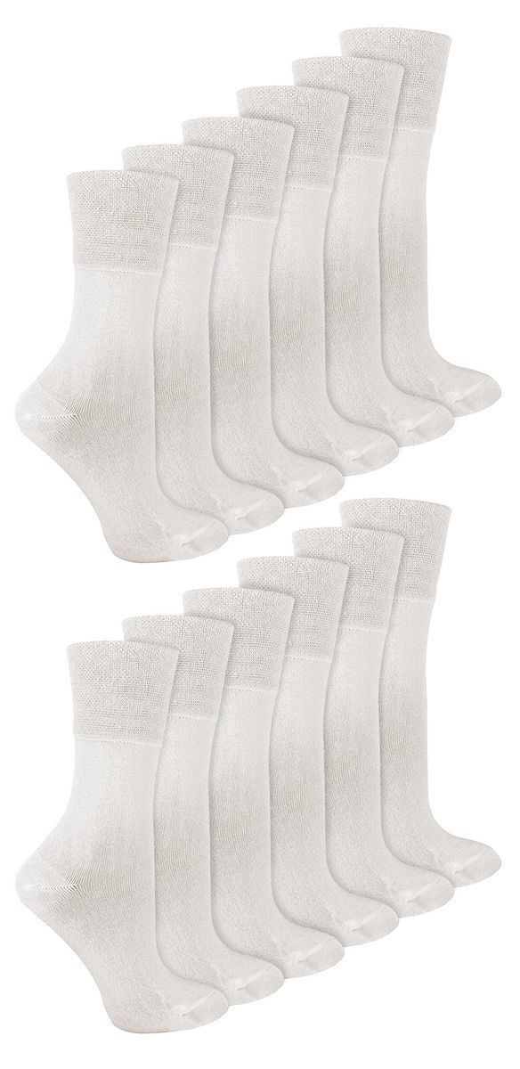 Nahtlose Bambussocken mit sanftem Grip