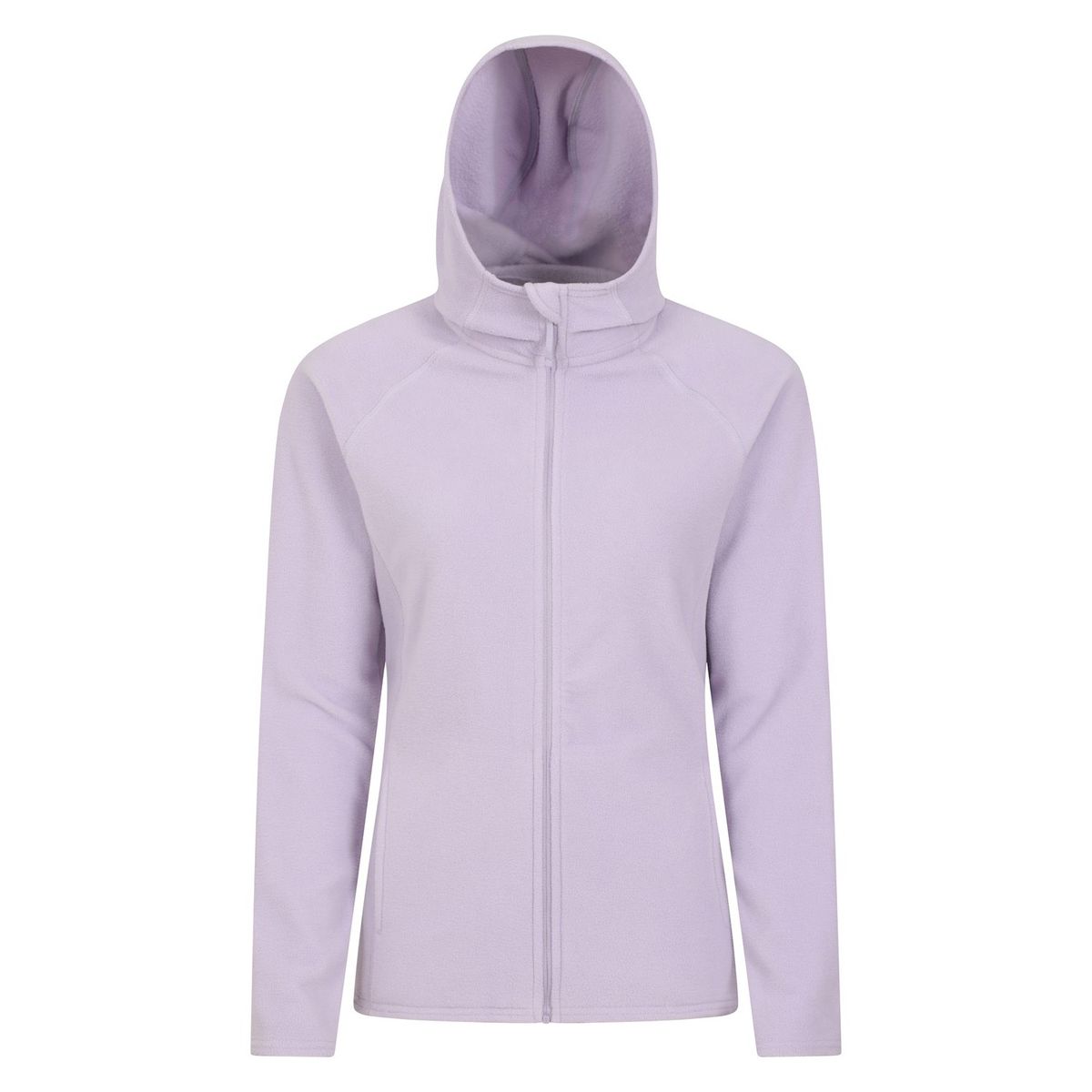 Leichte Fleecejacke mit Kapuze