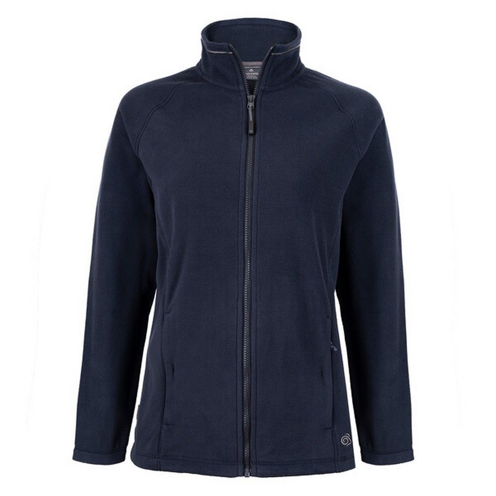 Klassische Fleecejacke mit Reißverschluss