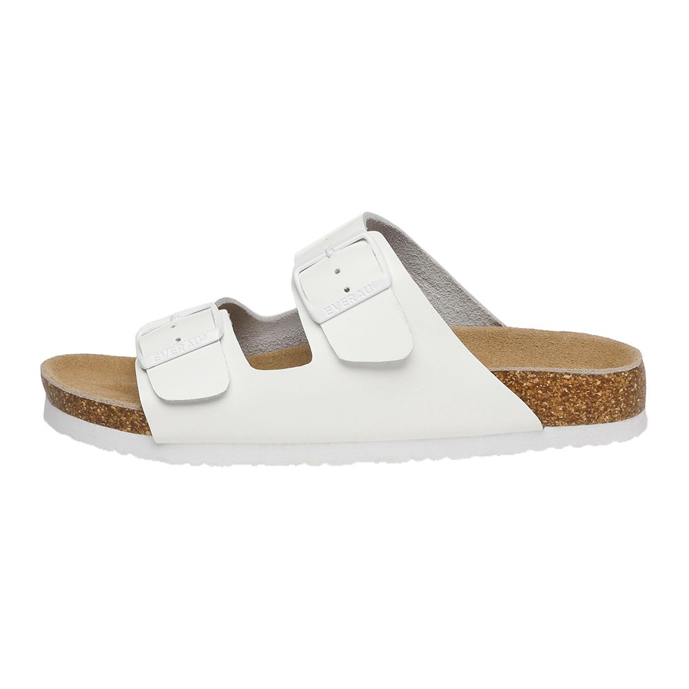 Leder-Sandalen mit doppelten Schnallen