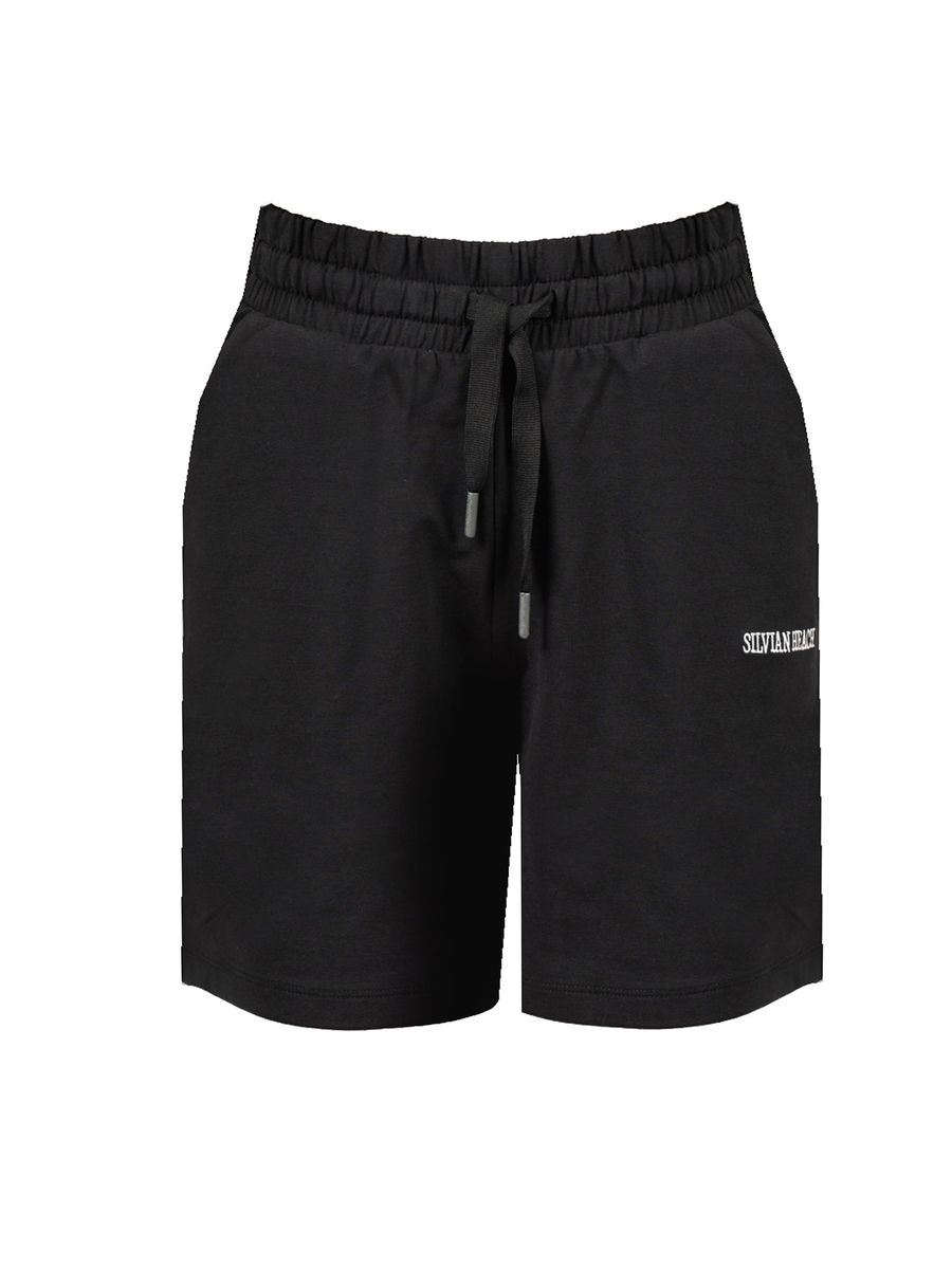 High-Waist Sweatshorts mit Kordelzug