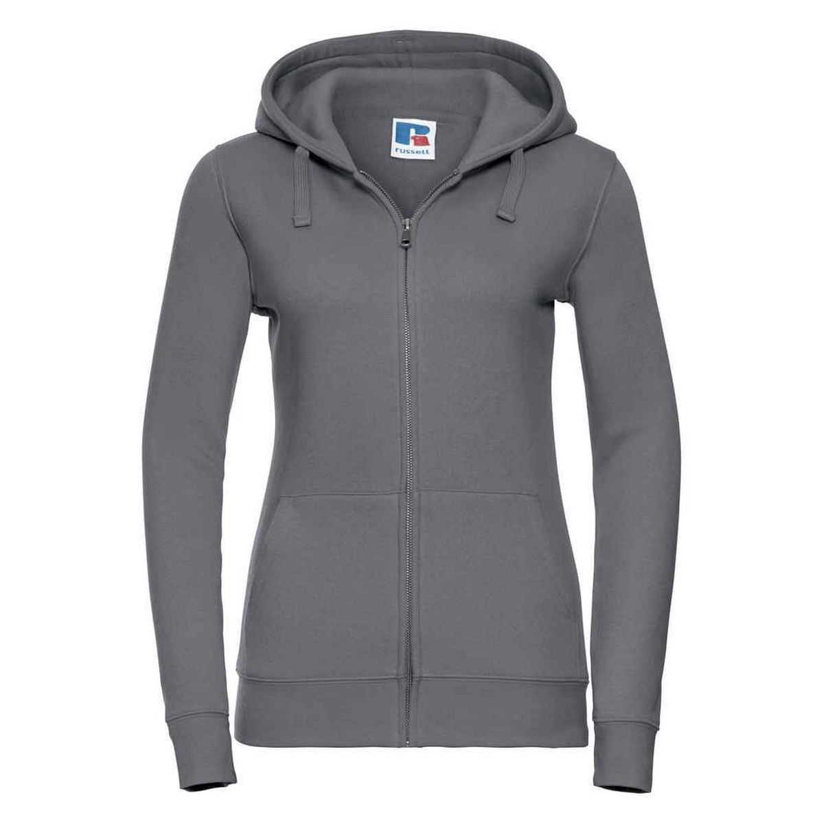 Klassischer Fleece-Hoodie mit Reißverschluss
