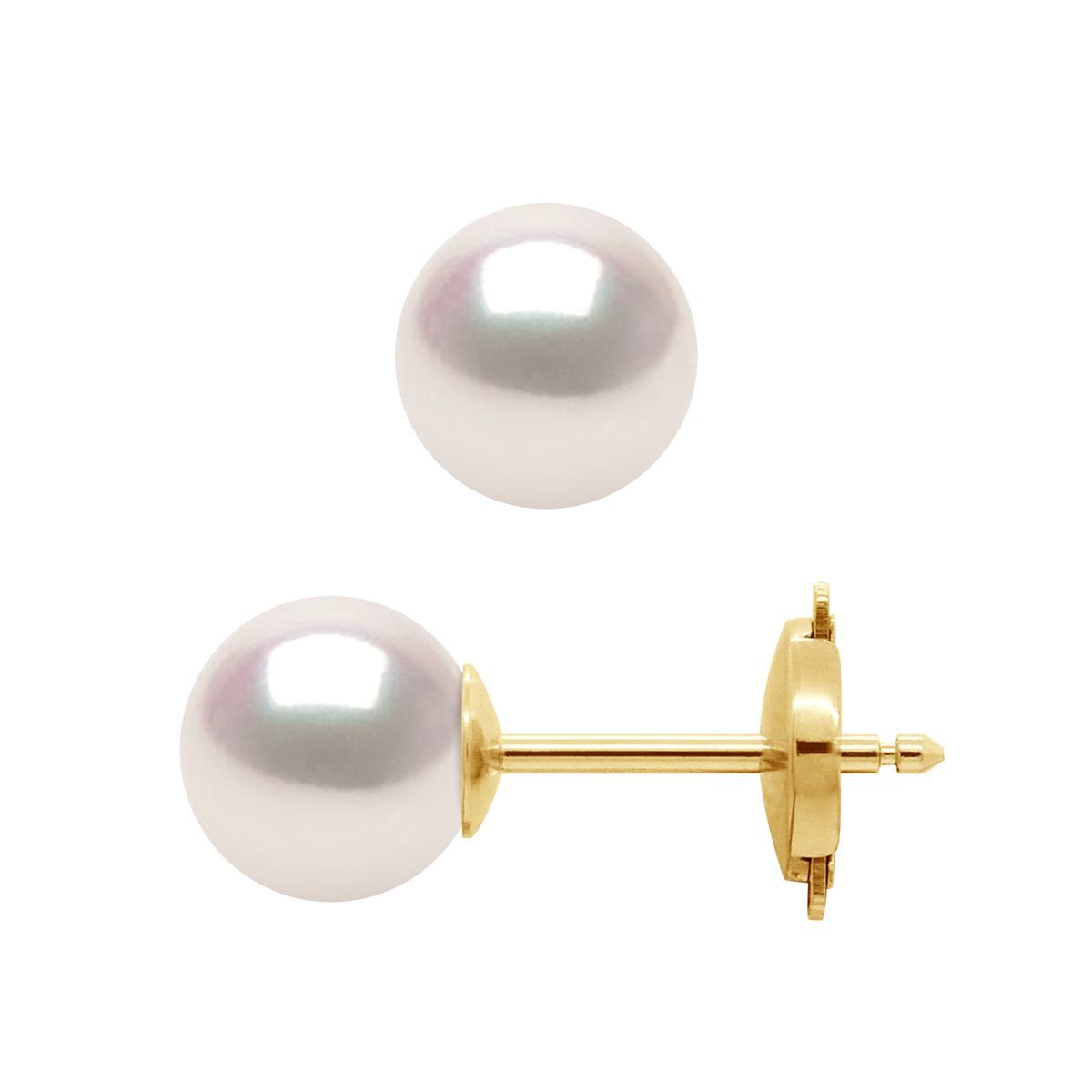 Klassische Akoya-Perlenstecker