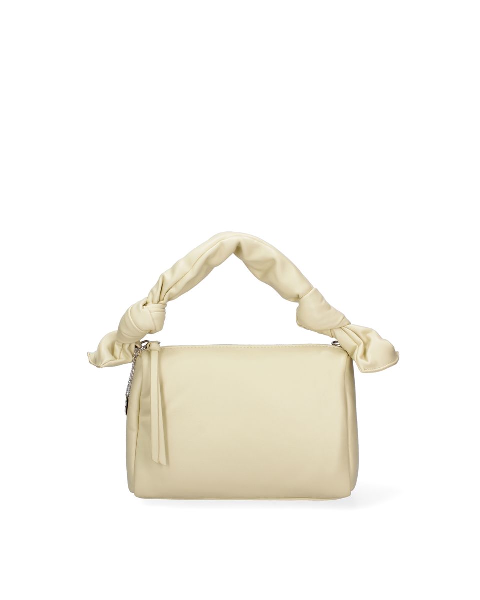 Schultertasche mit weichem Knotengriff