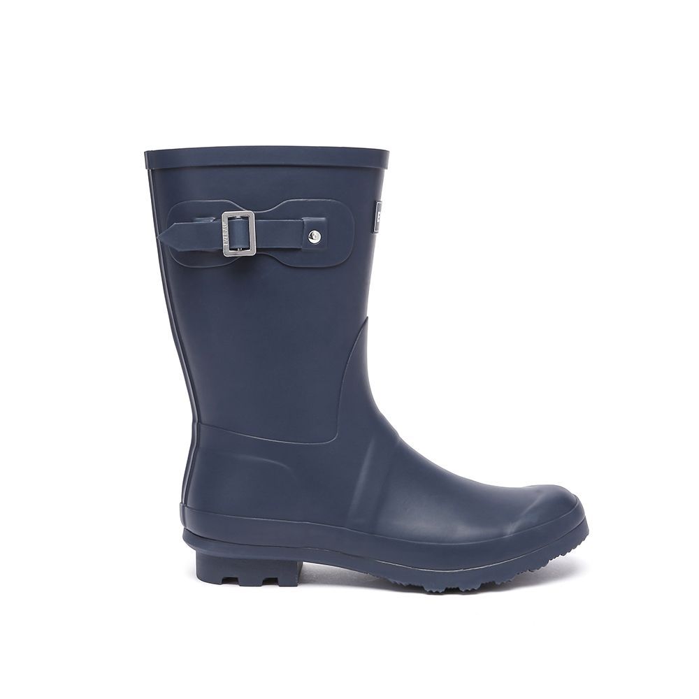 Klassische Gummistiefel mit seitlicher Schnalle