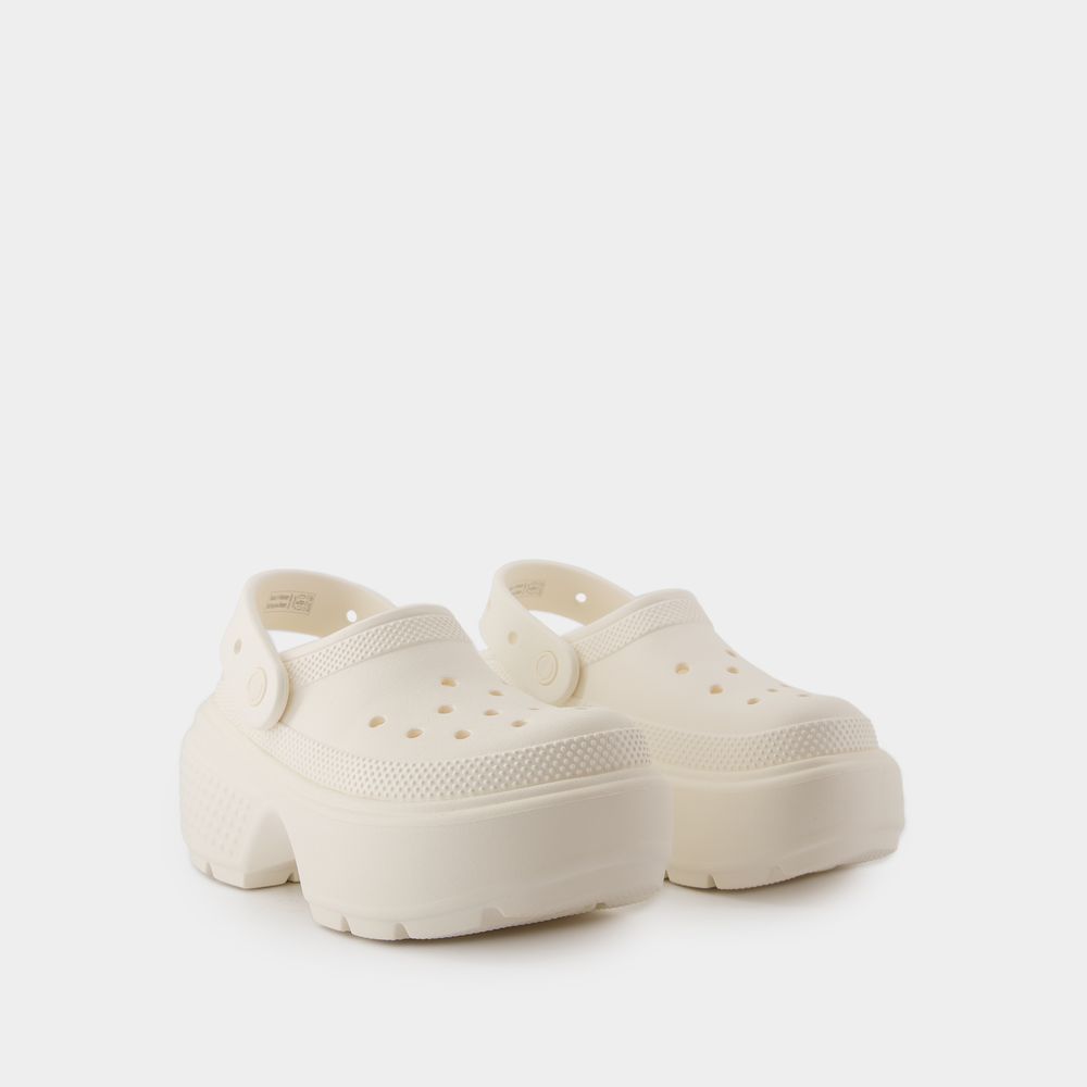 Chunky Plateau Clog Sandalen