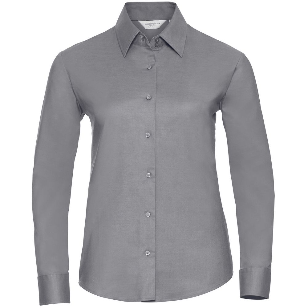 Klassische taillierte Langarm-Bluse