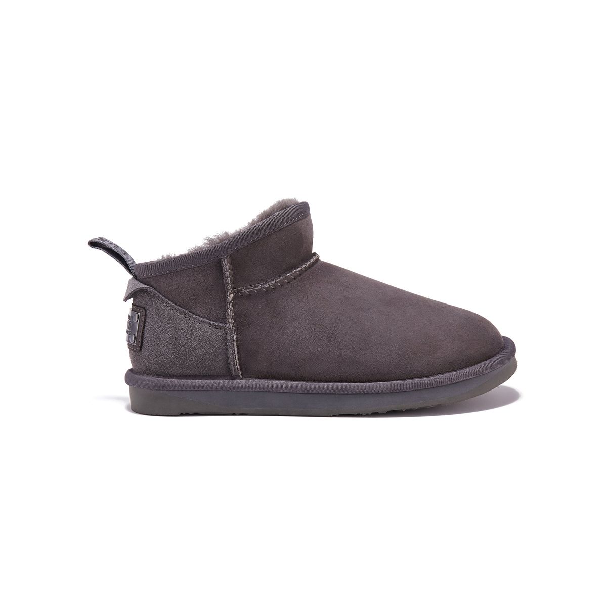 Ultra Kurze Lammfell Stiefeletten