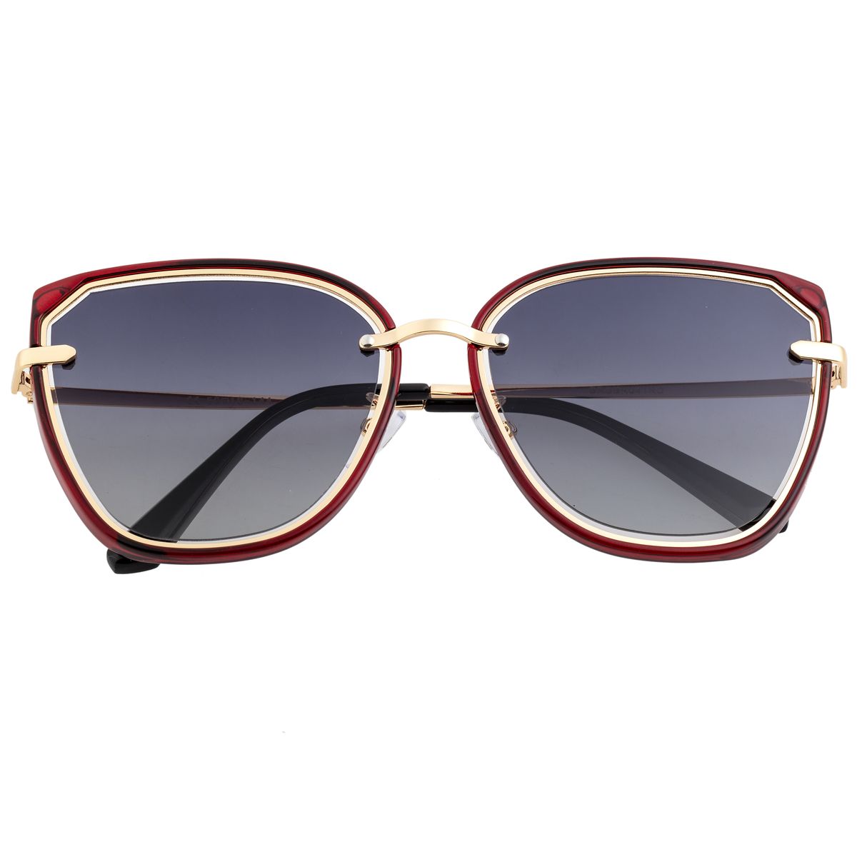 Polarisierte geometrische Cat-Eye-Brille