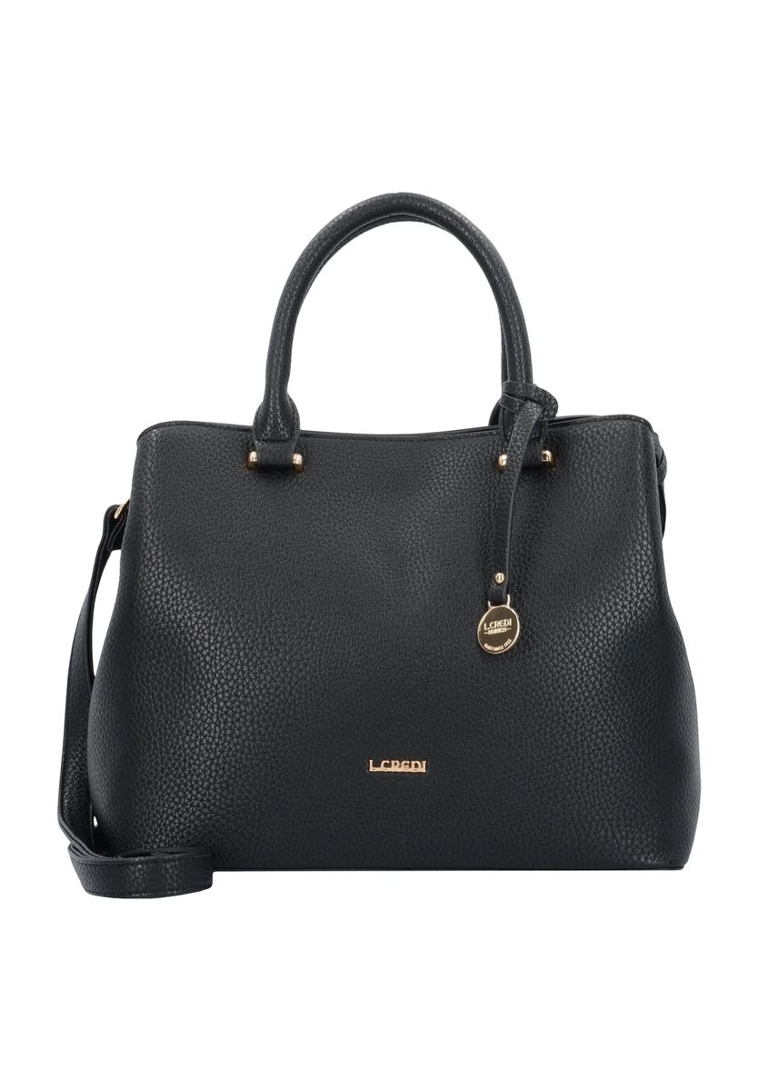 Elegante Henkeltasche mit Narbenstruktur