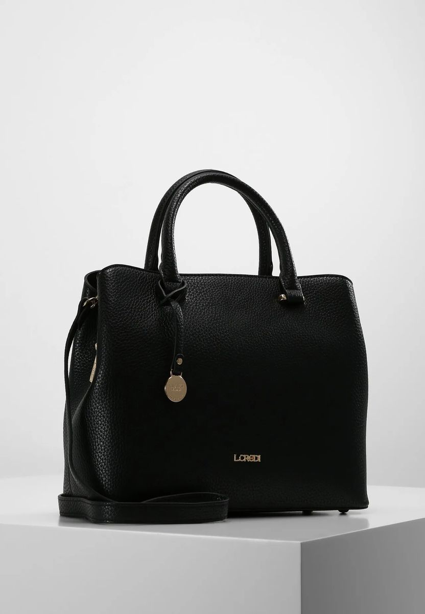 Elegante Henkeltasche mit Narbenstruktur