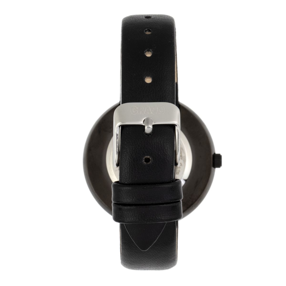 Armbanduhr mit geometrischem Zifferblatt
