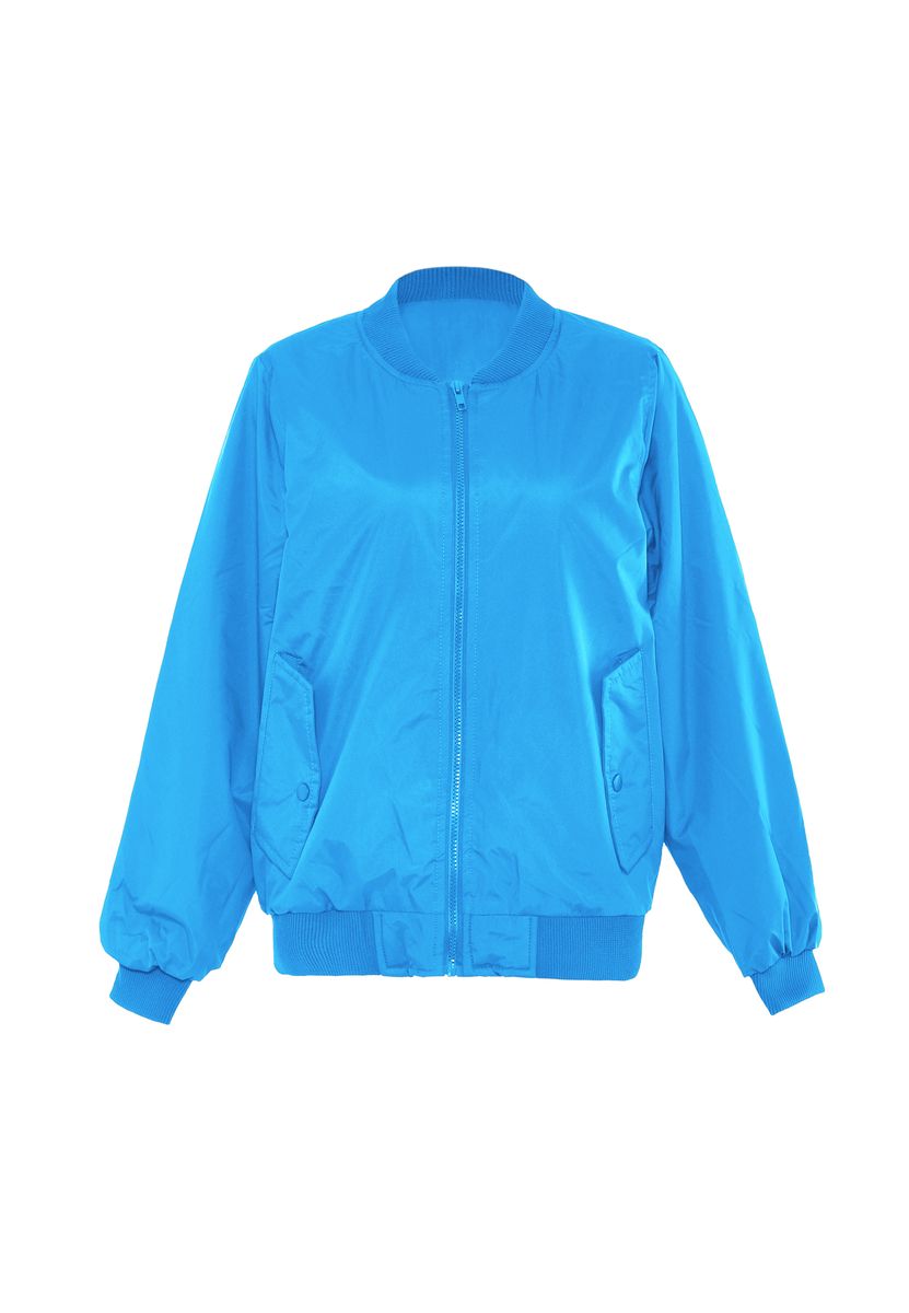 Sportive Blousonjacke mit Rippbündchen
