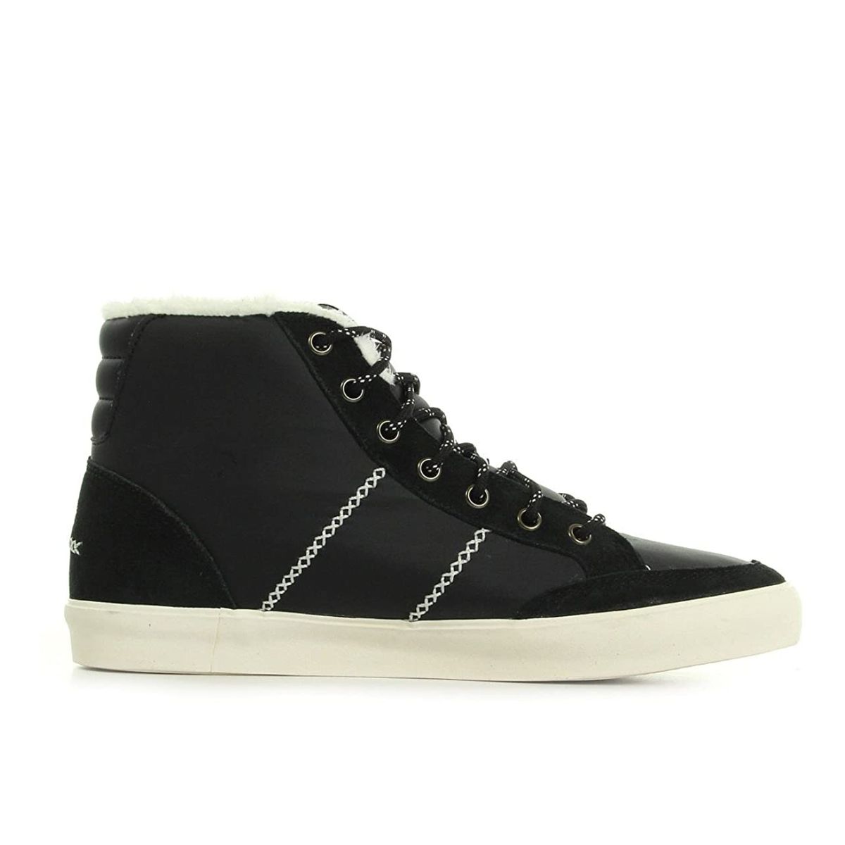 High-Top Sneaker mit Kunstfellfutter